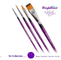 Picture of Blazin Brush by Marcela Bustamante - 1st Collection (Set of 4)