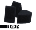 Picture of Fusion - Face Paint Petal Sponge - Charcoal Black 3PK
