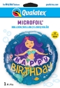 Picture of 18'' Happy Birthday Mermaid Foil Balloon (1pc) 