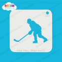 Picture of Hockey Player - Dream Stencil - 337