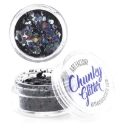 Picture of Art Factory Chunky Glitter Loose - Raven - 30ml
