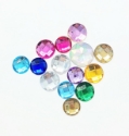 Picture of Round Gems Mix - Assorted colors and sizes - 14-20 mm  (14 pc.) (AG-RM)