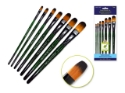 Picture of Artist Brush Set - Fierce -  Art Set  of 7 Filbert -  AB324D