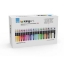 Picture of KINGART® Gel Stick Artist Mixed Media Watercolor Crayons, Set of 24 Unique Colors